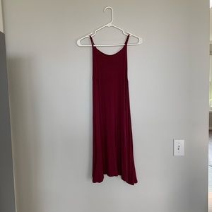 Maroon dress